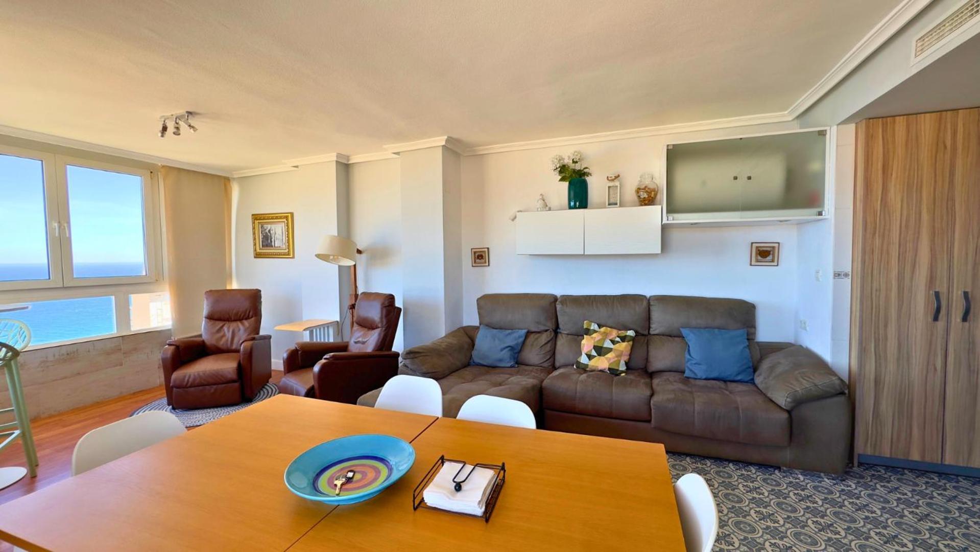 Apartmán Atico A 50M Del Mar. Parking Gratis. A/C El Campello Exteriér fotografie